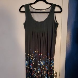 Black Floral Sundress